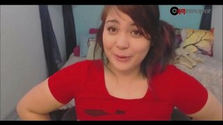 ���ોટી સુંદર મહિલા કિશોર કે કિશોરી Camgirl Moans અને Masturbates